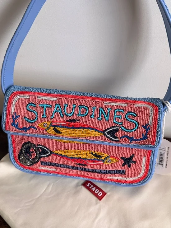 STAUD "Tommy" Staudines Pink Bag - Picture 3 of 4